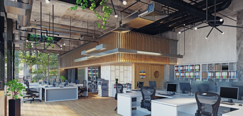 Hubspot Blog - Blog Image - Office with high ceiling840x400