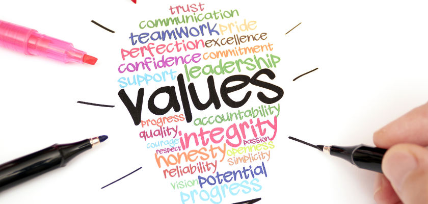 Reflecting Your Firms Values - Blog Image - 840x400